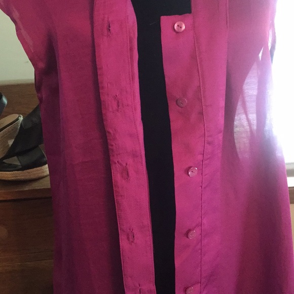 Coldwater Creek sleeveless blouse, Medium, NWT - Picture 6 of 8